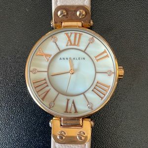 Anne Klein rose gold watch